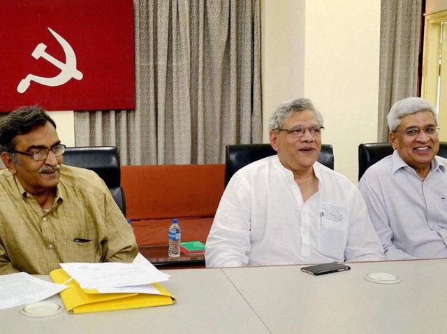 The decision was formally conveyed to former general secretary Prakash Karat and Tripura chief minister Manik Sarkar at the end of the two-day meet of the Bengal state committee in Kolkata on Saturday. (PTI) The decision was formally conveyed to former general secretary Prakash Karat and Tripura chief minister Manik Sarkar at the end of the two-day meet of the Bengal state committee in Kolkata on Saturday. (PTI)