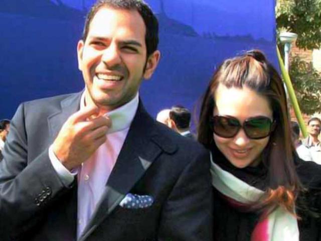 Karisma Kapoor and her estranged husband & businessman Sanjay Kapur in happier times. Karisma Kapoor and her estranged husband & businessman Sanjay Kapur in happier times.