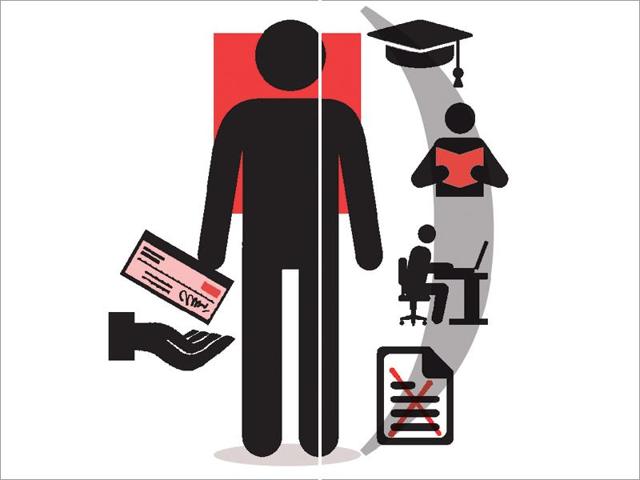 The verdict came on the plea of a 56-year-old senior administrative group (SAG) officer, Tushar Ranjan Mohanty, who had, in December 2000, applied for study leave to pursue a PhD programme in economics from a university in Bhubaneswar.(Illustration: Jayanto) The verdict came on the plea of a 56-year-old senior administrative group (SAG) officer, Tushar Ranjan Mohanty, who had, in December 2000, applied for study leave to pursue a PhD programme in economics from a university in Bhubaneswar.(Illustration: Jayanto)