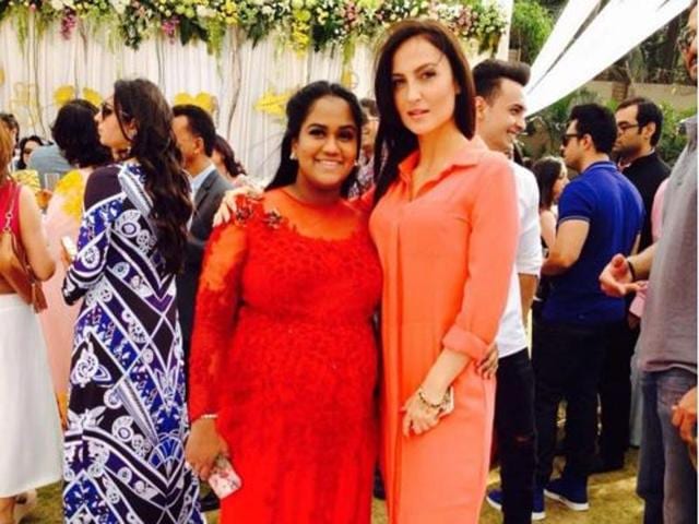 Eli Avram was also spotted at Arpita’s baby shower celebrations on Sunday. (Instagram) 