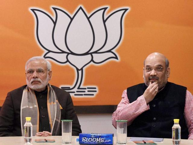 Poll outcome would have a bearing on the degree and pace of coalescence of anti-BJP forces, a phenomenon BJP president Amit Shah recently described as “BJP-versus-all or Narendra Modi-versus-all”.(PTI)