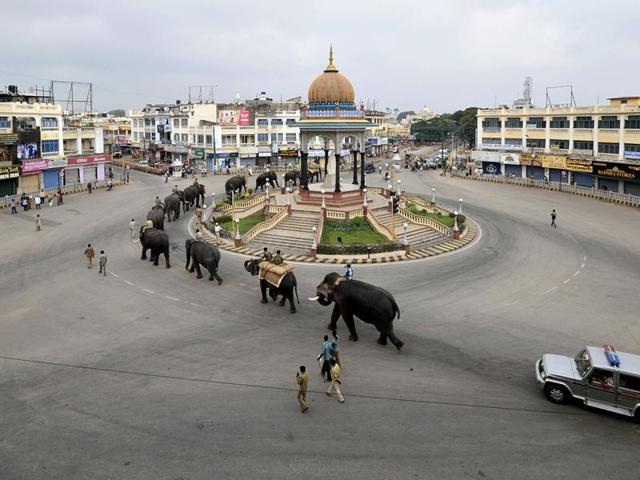For the second year in a row Mysuru has topped the charts featuring India’s cleanest cities.(Pavan Kumar KJ/HT Photo) For the second year in a row Mysuru has topped the charts featuring India’s cleanest cities.(Pavan Kumar KJ/HT Photo)