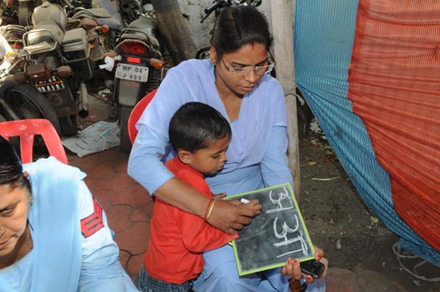 The ‘Bal Sanjeevani Paramarsh Kendra’ is funded by the city’s police department. (Praveen Bajpai/HT photo) The ‘Bal Sanjeevani Paramarsh Kendra’ is funded by the city’s police department. (Praveen Bajpai/HT photo)