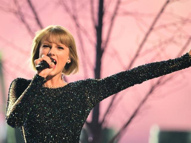 Singer Taylor Swift performs during the Grammys 2016.  (AFP) 
