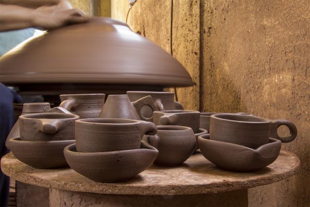 The terracotta tea vessels (courtesy: design museum dharavi)