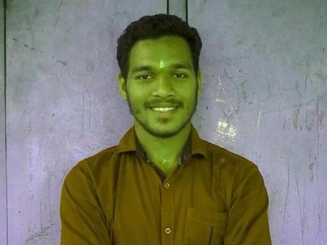 BJP karyakarta Sujith 27 hacked to death(BJP Kerala’s Twitter Handle)