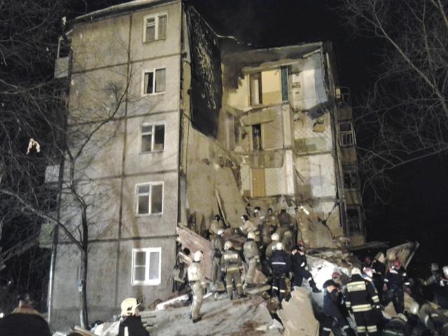 Explosions caused by natural gas leaks are frequent in Russia, especially in older Soviet-era buildings. (REUTERS) Explosions caused by natural gas leaks are frequent in Russia, especially in older Soviet-era buildings. (REUTERS)