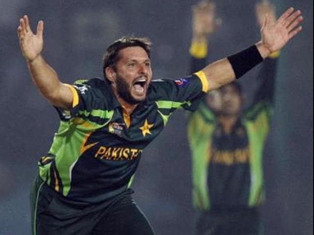 Indian fans would love to see Shahid Afridi and Co in action.(AP file photo)