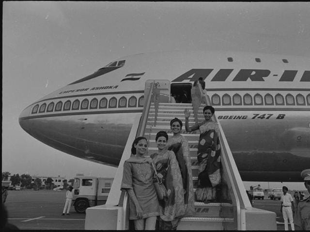 From The Archives The Glamorous Life Of Indian Air Hostesses Hindustan Times