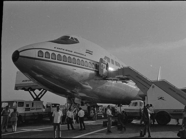 Air India’s Jumbo Jet in 1971. (HT Archives)