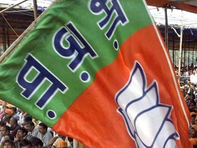 The BJP feels the JNU row may have helped it in the assembly bypolls.(Sanjeev Verma/HT Photo) The BJP feels the JNU row may have helped it in the assembly bypolls.(Sanjeev Verma/HT Photo)