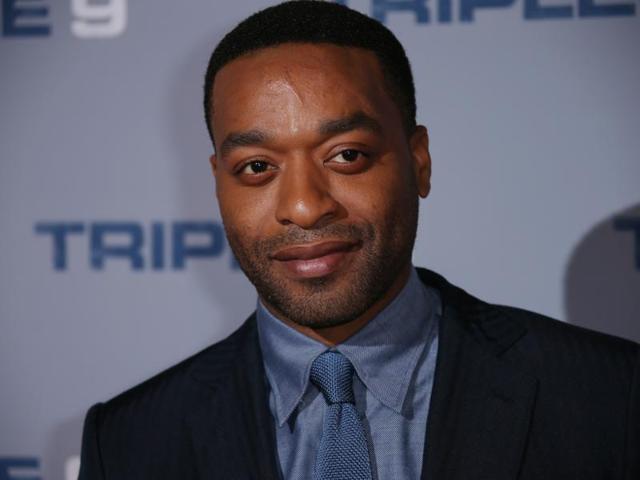 Actor Chiwetel Ejiofor poses for photographers upon arrival at the premiere of the film Triple 9.(Joel Ryan/Invision/AP)