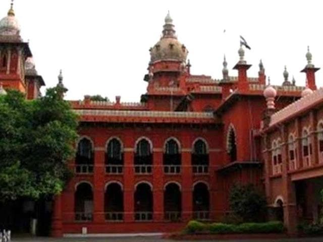 A file photo of Madras high court. (PTI Photo) A file photo of Madras high court. (PTI Photo)