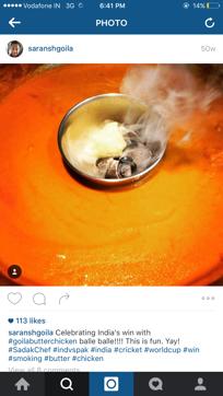 A grab from a Goila’s Instagram account. A grab from a Goila’s Instagram account.