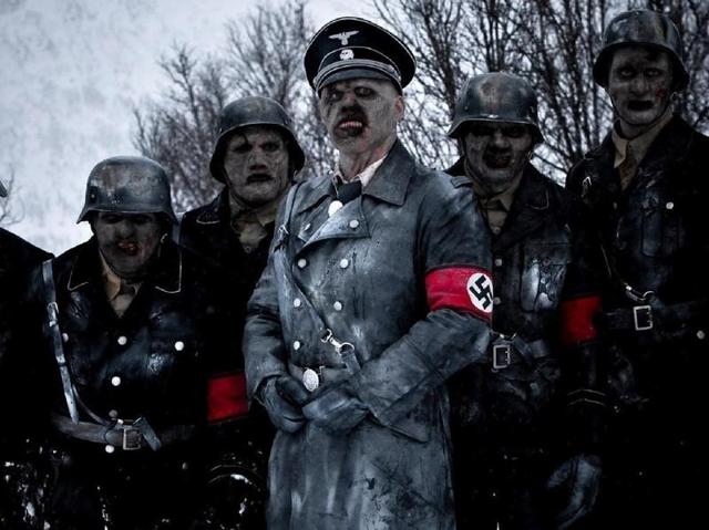 Norway: Dead Snow (2009) gave us what most zombie fans could only dream about. Yes, your eyes don’t deceive you. What you see above are indeed Nazi zombies. Norway: Dead Snow (2009) gave us what most zombie fans could only dream about. Yes, your eyes don’t deceive you. What you see above are indeed Nazi zombies.