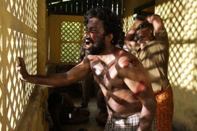 Visaaranai is a compelling Tamil drama on police brutality. A still from the film. Visaaranai is a compelling Tamil drama on police brutality. A still from the film.