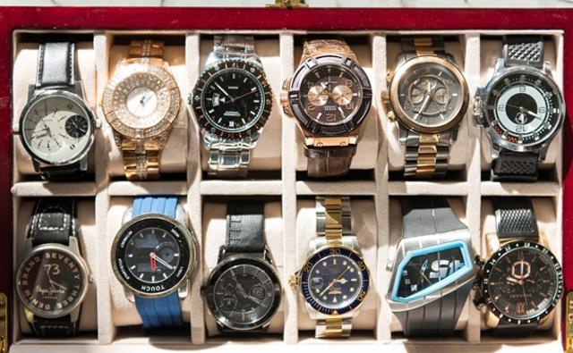 The actor is a watch collector. His most lavish purchase is a Rolex. (Photo: Aalok Soni/HT)