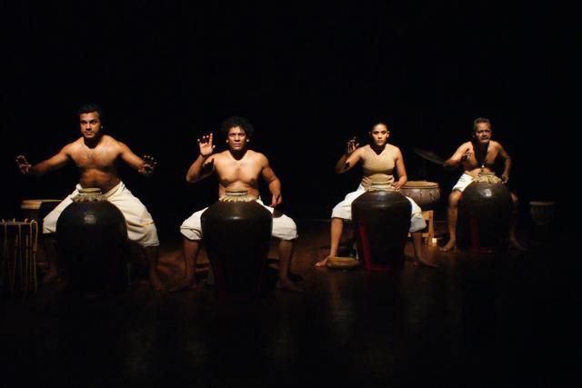 Ganapati was the result of a grant from the India Foundation for the Arts. It revisits birth stories related to the elephant god and ideas like creation, destruction and return.