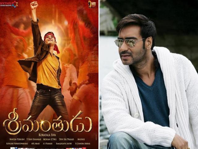 Ajay Devgn could easily step into the shoes of Mahesh Babu as a business scion who turns a benefactor. (AjayDevgn/Facebook) Ajay Devgn could easily step into the shoes of Mahesh Babu as a business scion who turns a benefactor. (AjayDevgn/Facebook)