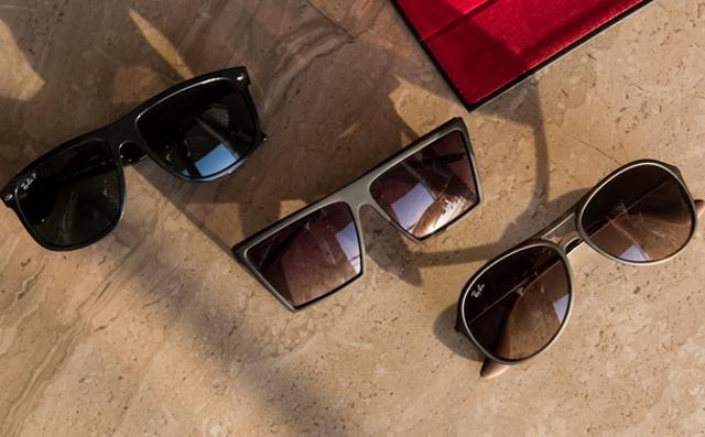 He also owns a vast collection of headgears and sunglasses. (Photo: Aalok Soni/HT)