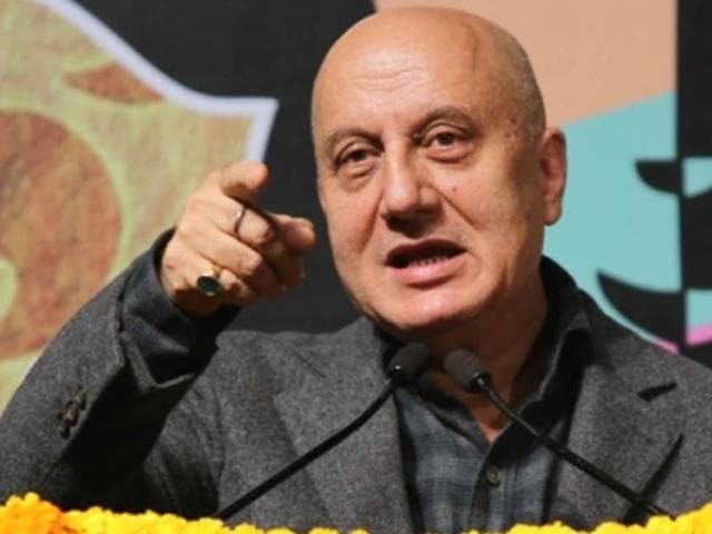 Anupam Kher at the inauguration of the NSD`s 18th Bharat Rang Mahotsav in New Delhi. (IANS)