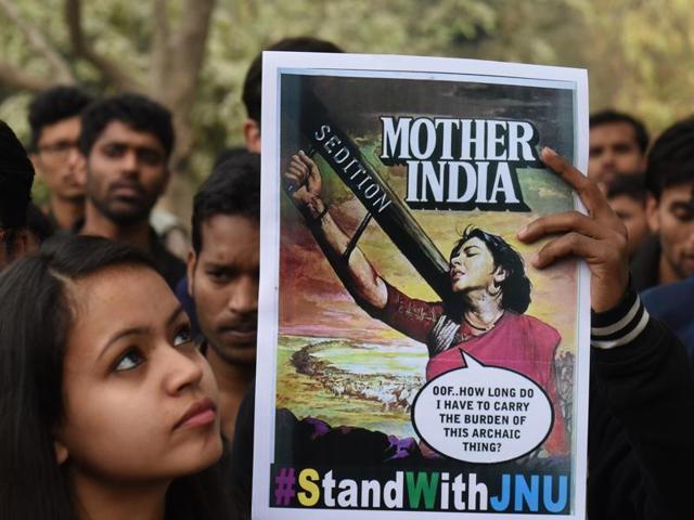 Thousands of people rallied in New Delhi on Thursday to protest the arrest of student Kanhaiya Kumar for sedition. (Sushil Kumar/HT Photo) Thousands of people rallied in New Delhi on Thursday to protest the arrest of student Kanhaiya Kumar for sedition. (Sushil Kumar/HT Photo)