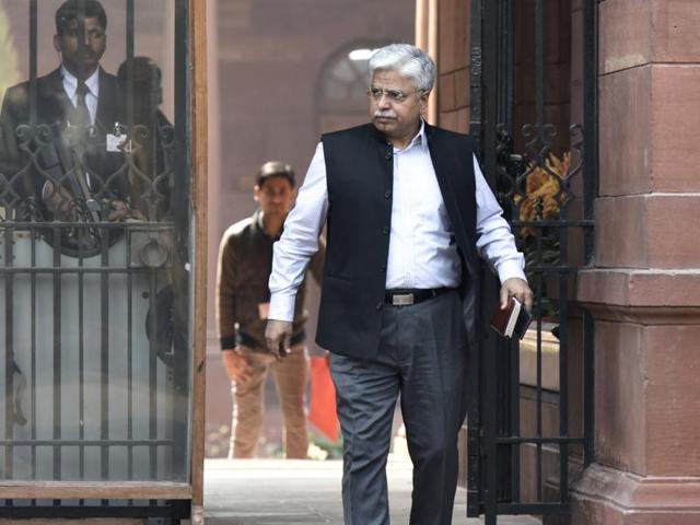 Delhi Police Commissioner BS Bassi coming out after meeting from Prime Minister's office South Block in New Delhi on Wednesday, February 17, 2016. (Hindustan Times) Delhi Police Commissioner BS Bassi coming out after meeting from Prime Minister's office South Block in New Delhi on Wednesday, February 17, 2016. (Hindustan Times)