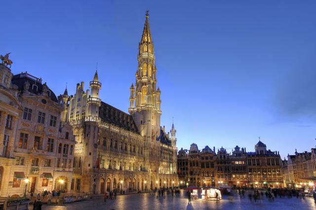 Brussels, Belgium: Brussels is Belgium’s capital and home to the headquarters of the European Union. The ornate Grand-Place at the heart of the city has shops and cafes inside 17th-century guildhouses, and the intricate Gothic Hôtel de Ville (town hall) with its distinctive bell tower. (AFP) Brussels, Belgium: Brussels is Belgium’s capital and home to the headquarters of the European Union. The ornate Grand-Place at the heart of the city has shops and cafes inside 17th-century guildhouses, and the intricate Gothic Hôtel de Ville (town hall) with its distinctive bell tower. (AFP)