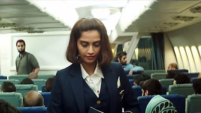 Sonam Kapoor in a still from Neerja. Sonam Kapoor in a still from Neerja.