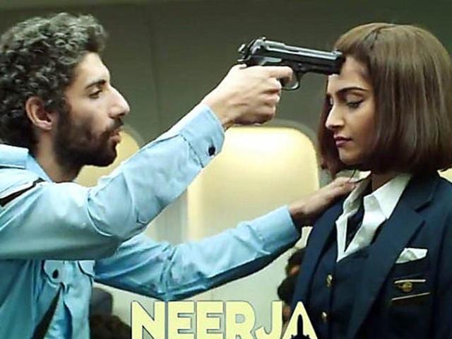 Sonam Kapoor plays the titular role of Neerja Bhanot in Neerja. Sonam Kapoor plays the titular role of Neerja Bhanot in Neerja.