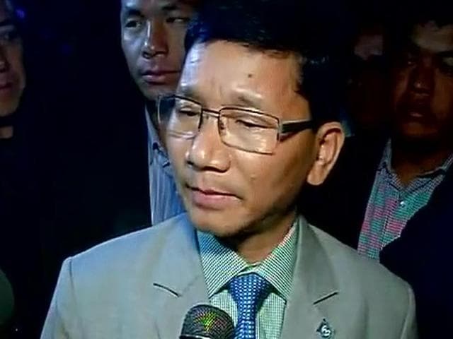 Kalikho Pul is the first CM of an Indian state with half of his tribe in China.(PTI) Kalikho Pul is the first CM of an Indian state with half of his tribe in China.(PTI)