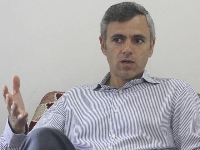 Omar Abdullah engaged in a war of words with Ashoke Pandit on Twitter.(File Photo)