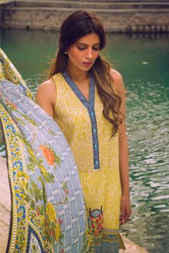Lawn fabrics from the 2016 spring-summer collection of Sapphire Fashion. (Photo courtesy: Sapphire Fashion)