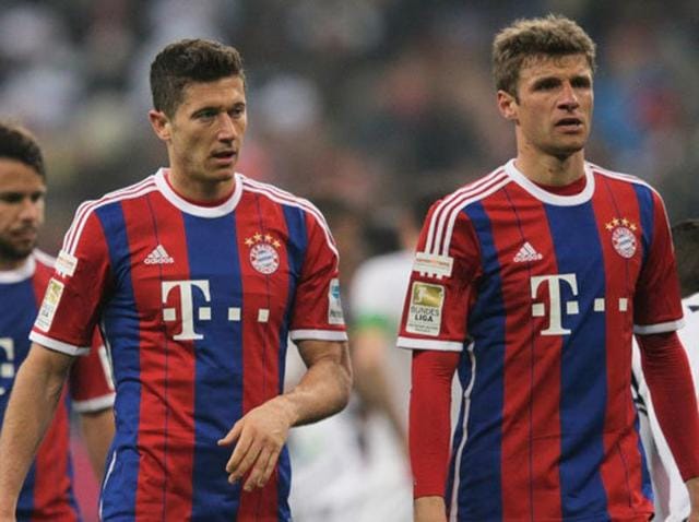 Robert Lewandowski and Thomas Mueller are closing in on the Bundesliga’s record goal-haul for a partnership. (AFP Photo) Robert Lewandowski and Thomas Mueller are closing in on the Bundesliga’s record goal-haul for a partnership. (AFP Photo)