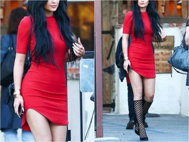 Let your romantic side out. And while you’re at it, wear this red curved-hem bodycon dress as you go on a mushy date with your man along with candles and a good wine. With its 3/4 sleeves, crew neckline and figure-tracing stretchable fabric, wearing this can help intensify your relationship. Before he picks you up and take you out, be sure to complement this with sexy stilettos, romantic curves and red lips.  (Pinterest) 