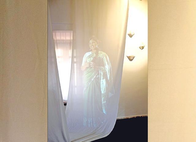 A 3D installation called A Couple Of by Lekha Washington.