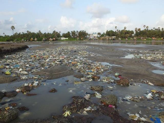 A three-month-long rapid assessment study of beach litter at 10 beaches in and around Mumbai has revealed that plastic is the most common and heaviest litter at the beaches at 126.38kg, which comprised 30% of all litter, followed by 69.85kg of cloth litter. (ReefWatch Marine Conservation) A three-month-long rapid assessment study of beach litter at 10 beaches in and around Mumbai has revealed that plastic is the most common and heaviest litter at the beaches at 126.38kg, which comprised 30% of all litter, followed by 69.85kg of cloth litter. (ReefWatch Marine Conservation)