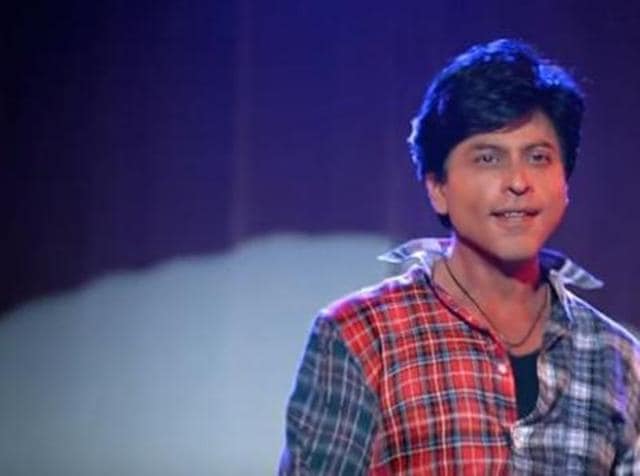 Shah Rukh Khan in and as Fan. (YouTube)