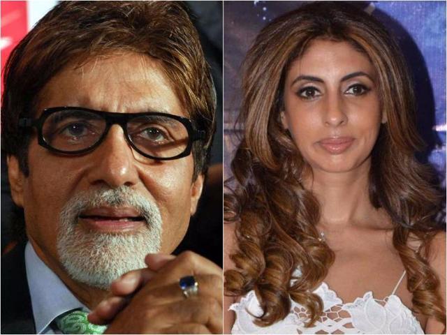 Legendary actor Amitabh Bachchan and his daughter Shweta Bachchan Nanda.