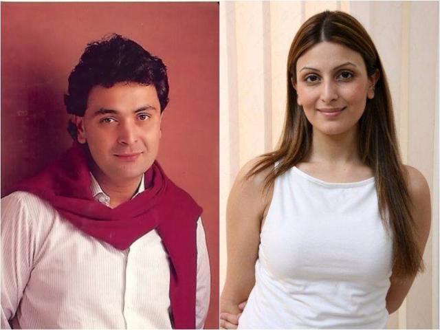 Bollywood actor Rishi Kapoor and daughter Riddhima Kapoor Sahani.