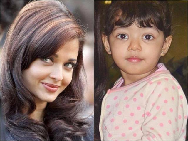 Aishwarya Rai Bachchan and her daughter with Abhishek Bachchan, Aaradhya Bachchan.