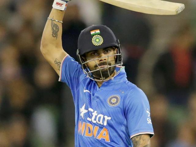 Virat Kohli has hit only 27 sixes in 33 T20 Internationals compared to a whopping 127 boundaries. (AP Photo) Virat Kohli has hit only 27 sixes in 33 T20 Internationals compared to a whopping 127 boundaries. (AP Photo)