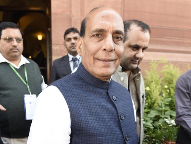 Home minister Rajnath Singh has backed the Delhi Police for its handling of the JNU incident and the Patiala House assault on students and journalists. (HT File Photo) Home minister Rajnath Singh has backed the Delhi Police for its handling of the JNU incident and the Patiala House assault on students and journalists. (HT File Photo)