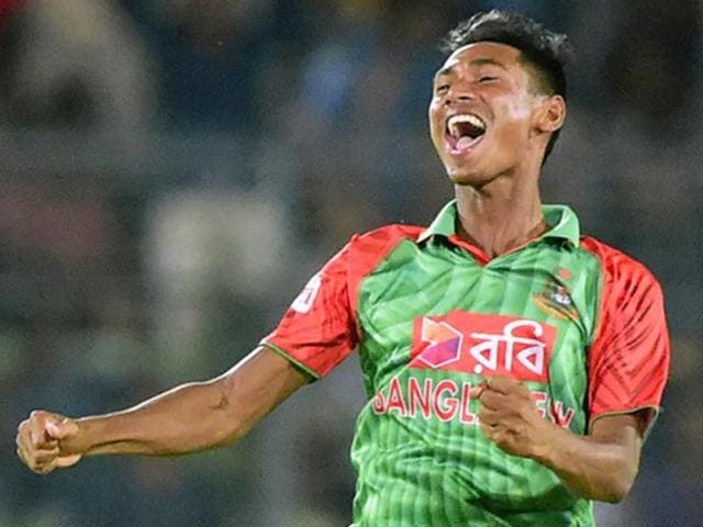 Mustafizur Rahman made an impressive debut in last year’s 2-1 ODI series win over India at home.(AFP Photo)