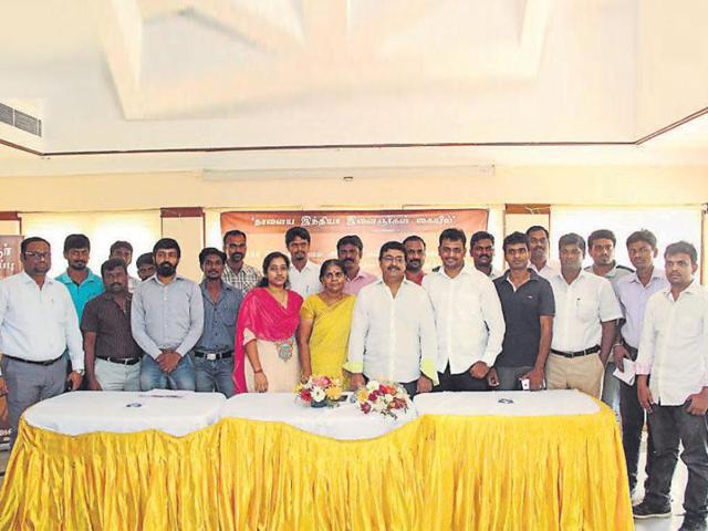 More than 50 NGOs have joined hands to form the Puthiya Sakthi Front in poll-bound Tamil Nadu. (KV Lakshmana/HT photo) More than 50 NGOs have joined hands to form the Puthiya Sakthi Front in poll-bound Tamil Nadu. (KV Lakshmana/HT photo)