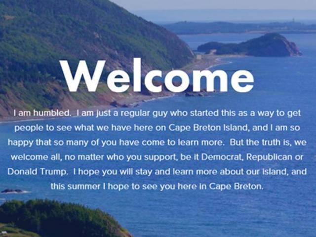 A Canadian island has offered to take in Americans as political refugees if the Republican real estate mogul Donald Trump wins the White House. (Picture courtesy: Screengrab) A Canadian island has offered to take in Americans as political refugees if the Republican real estate mogul Donald Trump wins the White House. (Picture courtesy: Screengrab)