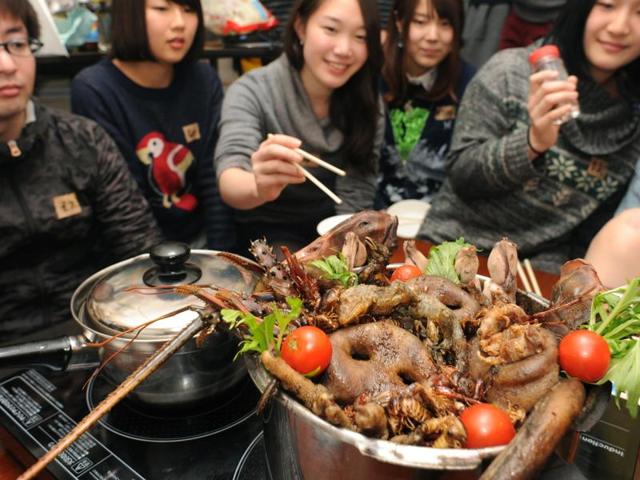 The health benefits of having bugs are immense, say experts. While the protein content is as high as any non vegetarian diet, fat content is dramatically less. (AFP)