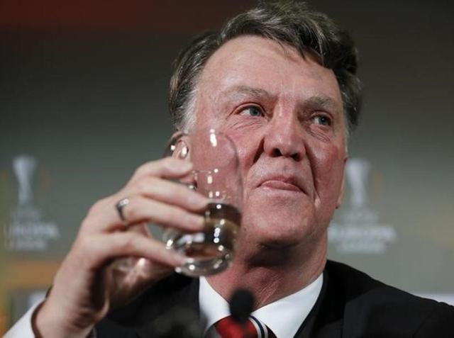 Manchester United manager Louis van Gaal during the press conference. (Reuters Photo) Manchester United manager Louis van Gaal during the press conference. (Reuters Photo)
