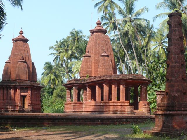 The Maharashtra Tourism Development Corporation (MTDC) has restored the original Rupnarayan image of Vishnu in a Nagara style temple made of red laterite stone. (Photo: Pallavi Shivalkar)