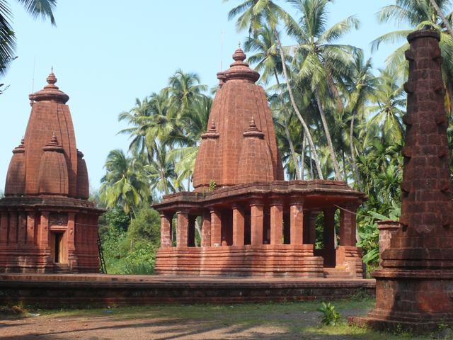 The Maharashtra Tourism Development Corporation (MTDC) has restored the original Rupnarayan image of Vishnu in a Nagara style temple made of red laterite stone. (Photo: Pallavi Shivalkar)